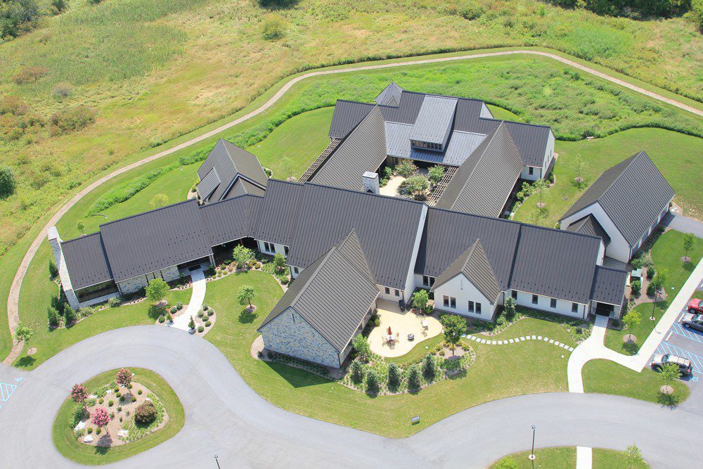 Pre-manufactured metal roof